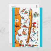 Carte postale de Long Beach Island NJ (Devant / Derrière)