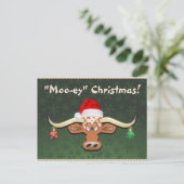 Carte postale de Longhorn Steer comique (Debout devant)