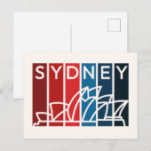 Carte postale de l'Opéra Abstrait de Sydney (Devant / Derrière)
