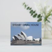 Carte postale de l'Opéra de Sydney (Debout devant)