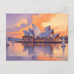 Carte postale de l'Opéra de Sydney