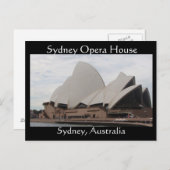 Carte postale de l'Opéra de Sydney (Devant / Derrière)