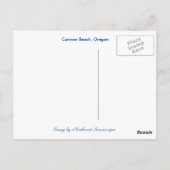 Carte postale de l'Orégon (Dos)