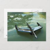 Carte postale de l'ornement à capuchon de mercure (Devant / Derrière)