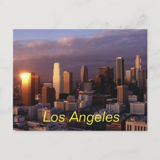 Carte postale de Los Angeles (Devant)