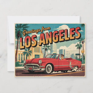 Carte postale de Los Angeles