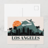 Carte postale de Los Angeles, CALIFORNIE (Devant / Derrière)