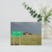 Carte postale de Lost Springs Wyoming (Debout devant)