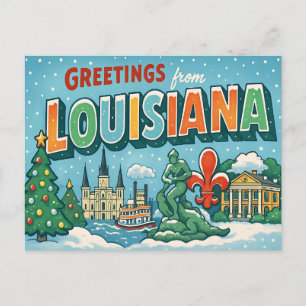 Carte postale de LOUISIANE