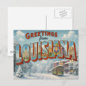 Carte postale de LOUISIANE (Devant / Derrière)