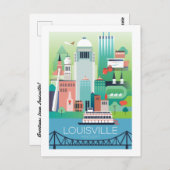 Carte postale de Louisville (Devant / Derrière)