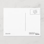 CARTE POSTALE DE LOUP D'HURLEMENT (Dos)