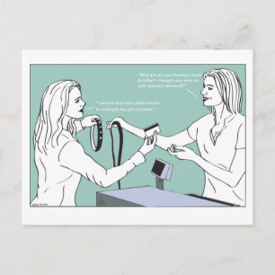 Carte postale de loup-garou