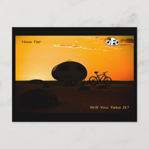 Carte postale de l'Outlander de la liberté urbaine