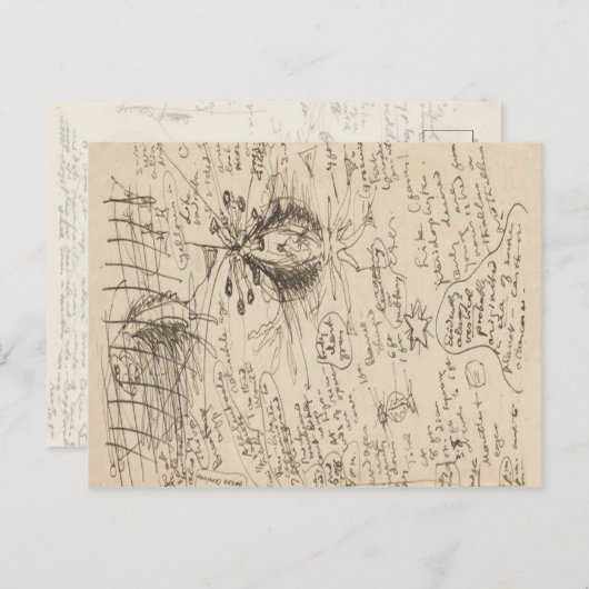 Carte postale de Lovecraft (Devant / Derrière)