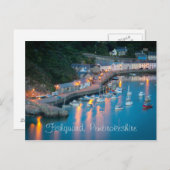 Carte postale de Lower Town, Fishguard, Pembrokesh (Devant / Derrière)