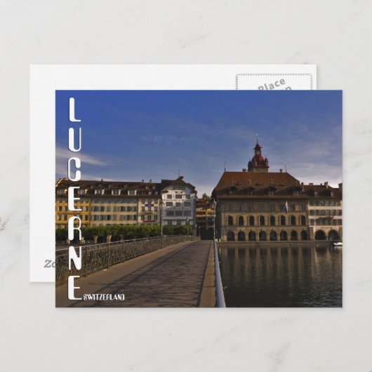 Carte postale de Lucerne (Devant / Derrière)