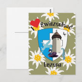 Carte postale de Lucerne (Devant / Derrière)