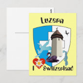 Carte postale de Lucerne (Devant / Derrière)