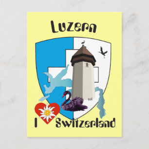 Carte postale de Lucerne