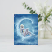 Carte postale de lune d'hiver (Debout devant)