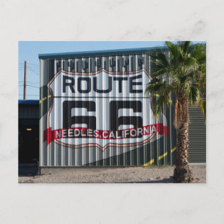 Carte postale de l'US Route 66 Travel Needles Cali