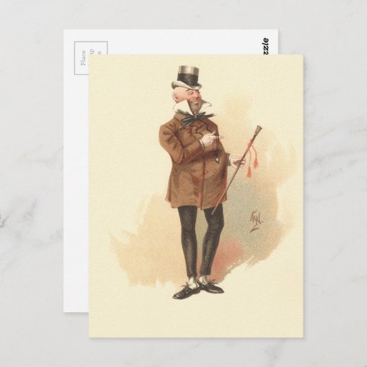 Carte postale de M. Wilkins Micawber David Copperf (Devant / Derrière)