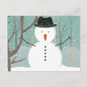 Carte postale de M. Winter Snowman (Devant)