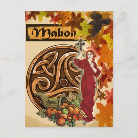 Carte postale de Mabon Pagan Imaginaire Art (Devant)