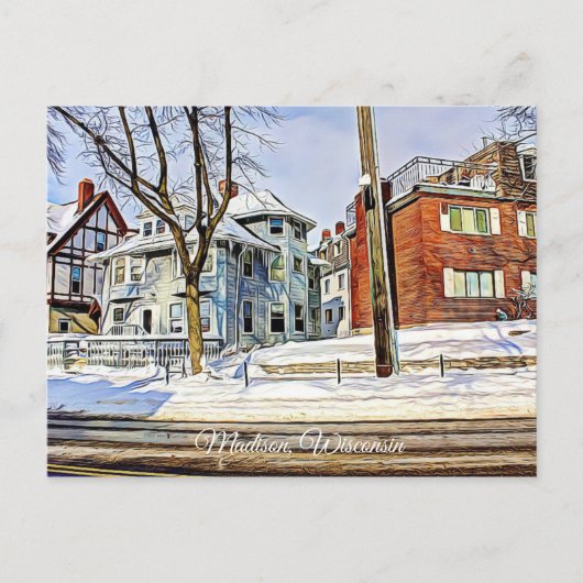 Carte postale de Madison, le Wisconsin (Devant)