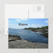 Carte postale de Maine Two Lights (Devant / Derrière)