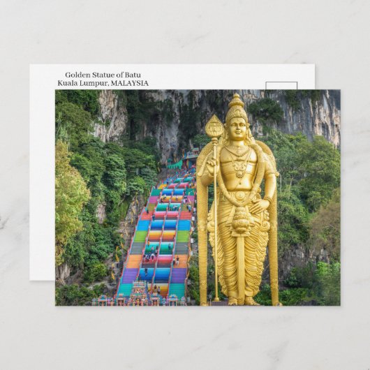 Carte postale de Malaisie (Devant / Derrière)