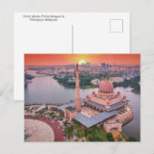 Carte postale de Malaisie (Devant / Derrière)