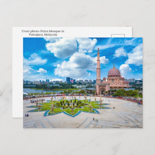 Carte postale de Malaisie (Devant / Derrière)