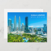 Carte postale de Malaisie (Devant / Derrière)