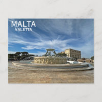 Carte postale de Malte/La Valette !