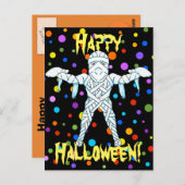 Carte postale de maman Halloween (Devant / Derrière)