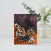 Carte postale de maman tigre (Debout devant)