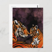 Carte postale de maman tigre (Devant / Derrière)