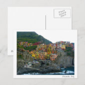 Carte postale de Manarola (Devant / Derrière)