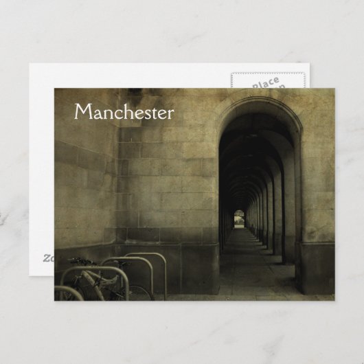 Carte postale de Manchester (Devant / Derrière)