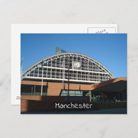 Carte postale de Manchester Central (Devant / Derrière)