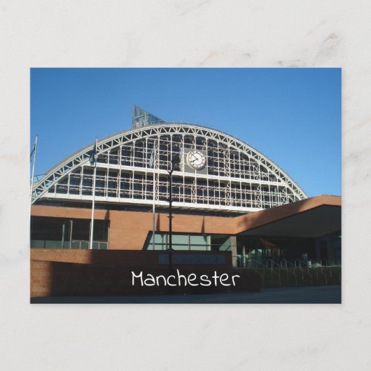 Carte postale de Manchester Central (Devant)
