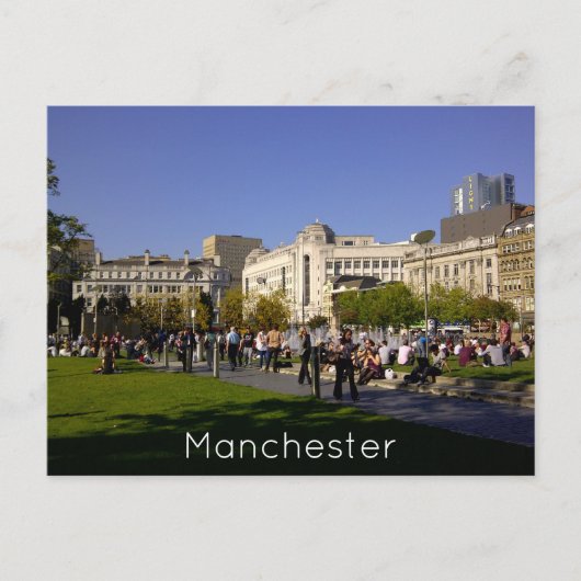Carte postale de Manchester Piccadilly Gardens (Devant)