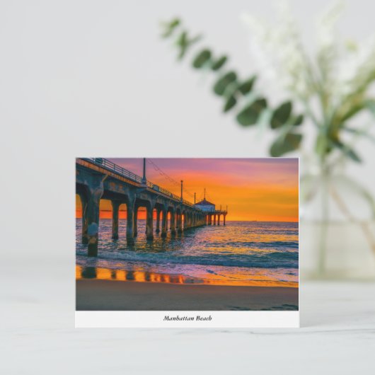 Carte postale de Manhattan Beach Pier (Debout devant)