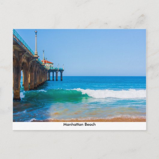 Carte postale de Manhattan Beach Pier (Devant)