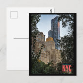 Carte postale de Manhattan, New York City (Devant / Derrière)