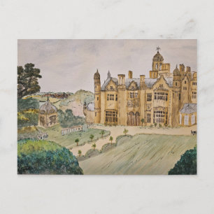 Carte postale de manoir
