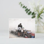 Carte postale de marchand ambulant (Debout devant)