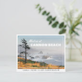Carte postale de mariage à Cannon Beach pour annon (Debout devant)
